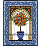 173 -  Cross stitch pattern Orange Fruit Tree Traditional Spanish botannical - Image 1