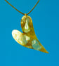 Islands in My Heart Copper and Silver Pendant - Image 1