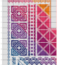 271 - Rainbow Tatreez Cross Stitch Pattern: Palestinian Folk Art Collar (PDF) - Image 4