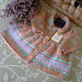 Baby Girl's Designer Knitted Dress 3-9 months size