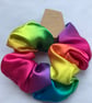 Three Large Silky satin luxury fabric scrunchies, Any 3 for 5 pounds. - Image 5
