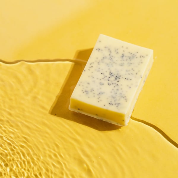 Lemon Scrub Soap Bar - Two Bars
