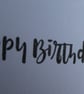 Birthday Card - Mouse on a Conker  - Image 7