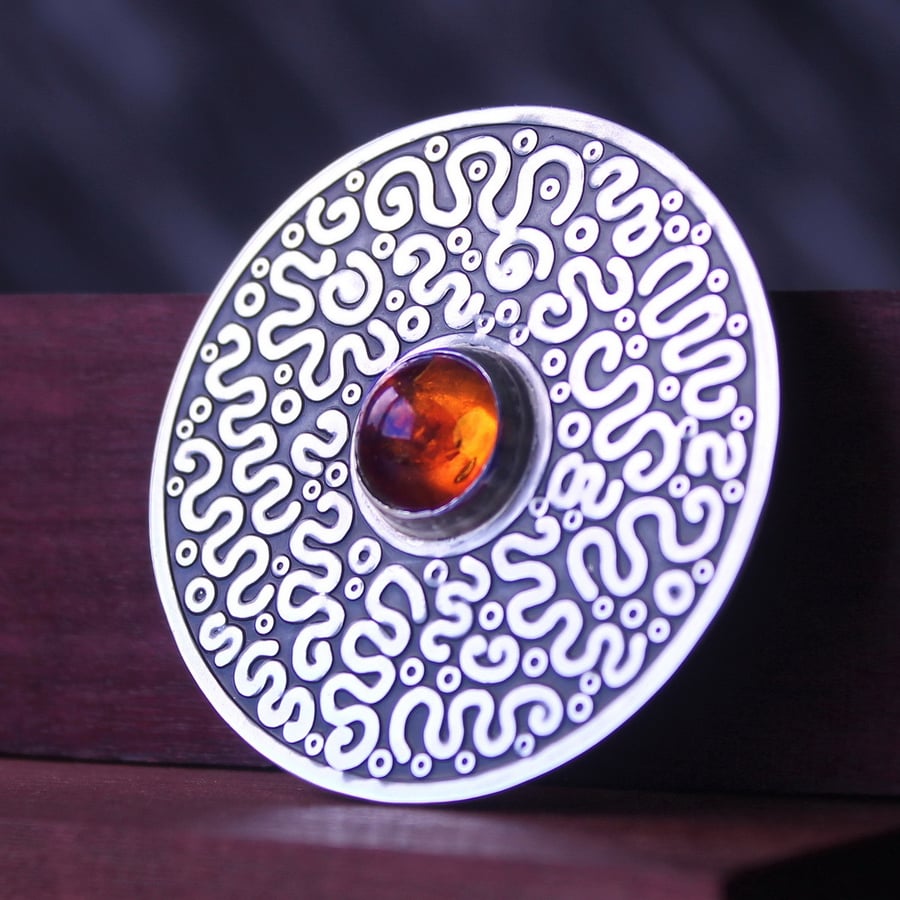 Amber brooches cheap