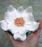 Handmade Ceramic Waterlily Ornament - Image 3