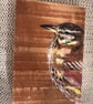 Redwing hand-painted wall art