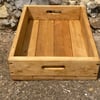 Handmade, reclaimed wood trays