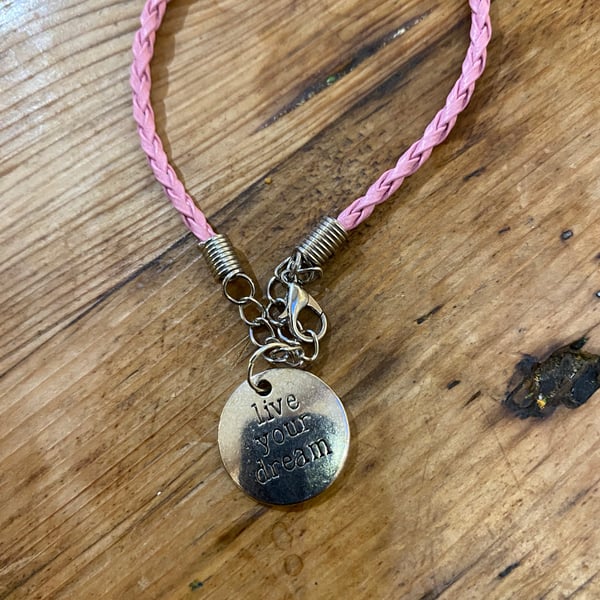  Live Your Dream Charm Bracelet (648)