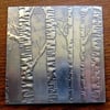 Embossed Silver Birch Pewter Coaster 
