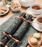 Reusable Fabric Party Crackers for Year Round Celebrations, Stylish Dinner Party
