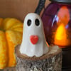 Small Standing Ceramic ghost 