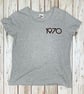 Organic Womens year T-Shirt- Choose your birth year. Ladies cut Shirt  - Image 1