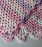 Crochet Blanket (Panama Beach) - super soft, warm and cosy - Image 1
