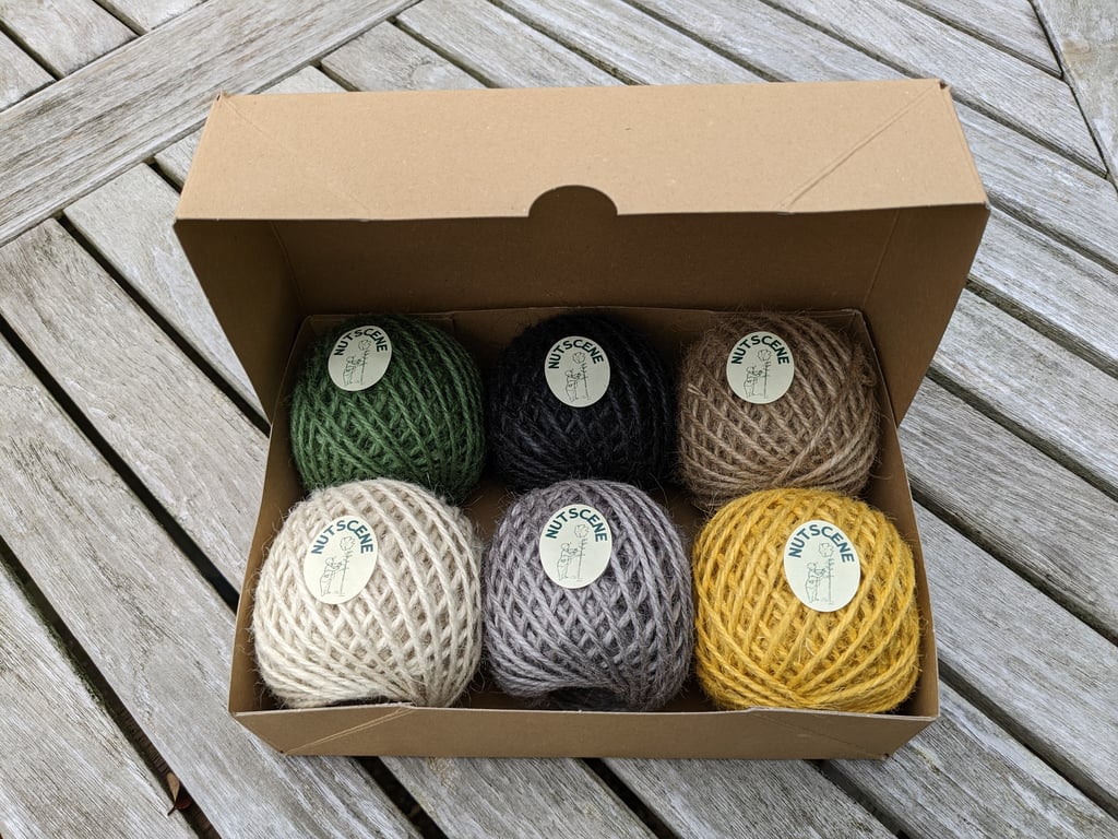 Seconds Sunday NUTSCENE JUST JUTE TWINE COLLECTION IN VINTAGE STYLE GIFT BOX