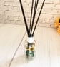 Reed Diffuser Bottle Hand Painted with Sunflowers  - Image 2