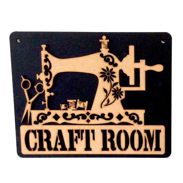 Sewing Room Sign, Rustic Wall Decor for Mums, Crafters,