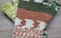 Fingerless Gloves Fair Isle Style