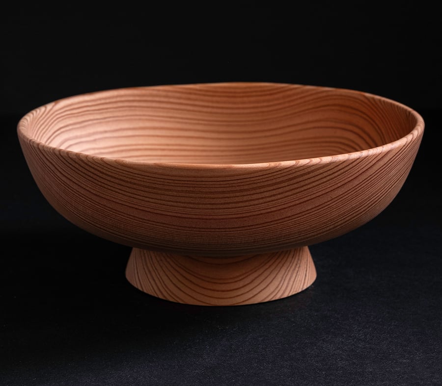 Cedar bowl W160mm by H65mm