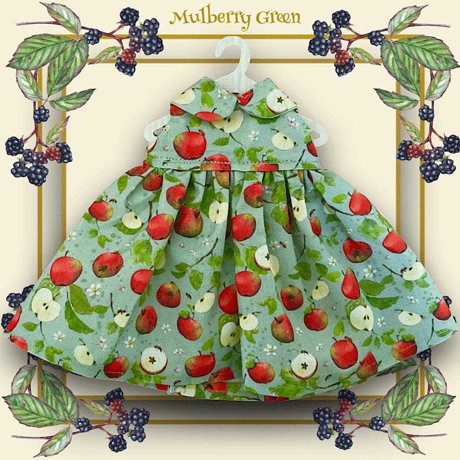 Doll’s Apple Harvest Dress 