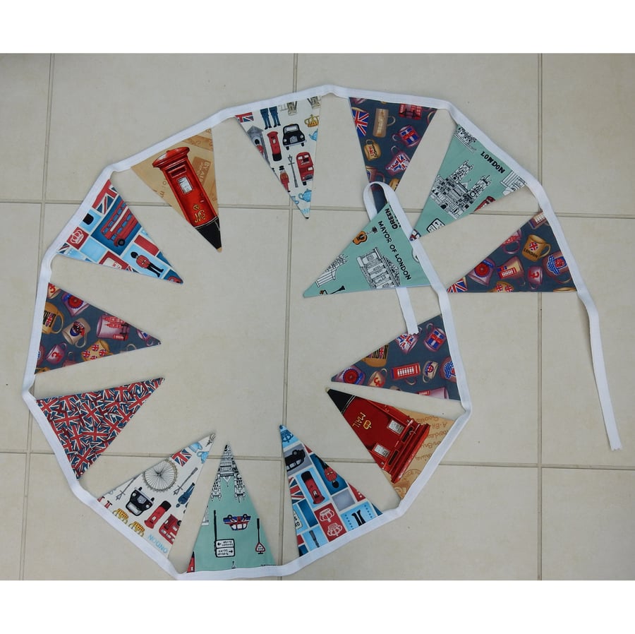 Bunting Coronation themed