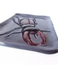 Stag Beetle Ceramic Dish - Hand Sculpted  - Image 2