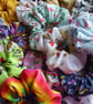 2 Mixed Random Themed Hair Scrunchies  - Image 3