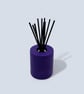 Handmade Indigo Diffuser Bottle Holder for Home Fragrance