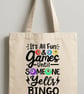 Bingo tote bag