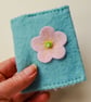 Heart shaped Sewing Basket and handmade Needlecase  - Image 6
