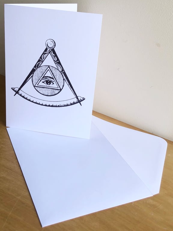 All Seeing Eye - Masonic - Single or Pack of Six