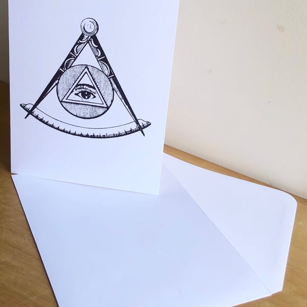 All Seeing Eye - Masonic - Single or Pack of Six