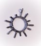 Sunny sterling silver pendant - Image 4