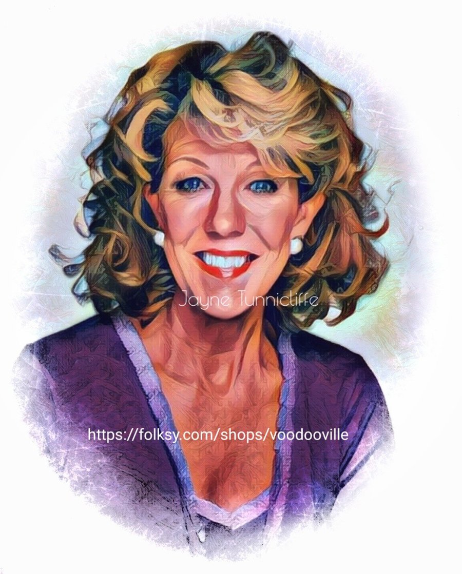 Audrey Roberts Coronation Street 11 x8 inches art print - Hmm?