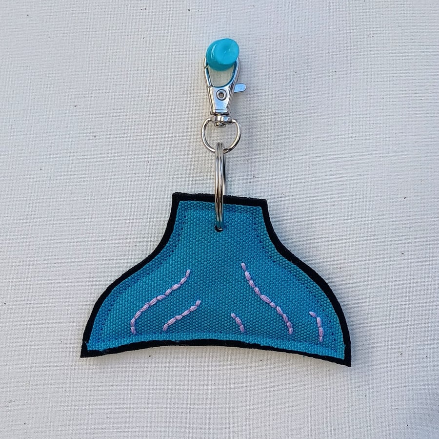 Mermaid Tail Keyring - Bag Charm