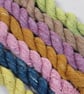 40m Natural Weld Dye Yellow Bourette Noil Silk 2-Ply Thread - Image 4