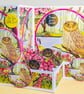 Owl greetings card - 3D