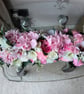Pink and cream table garland - Image 2