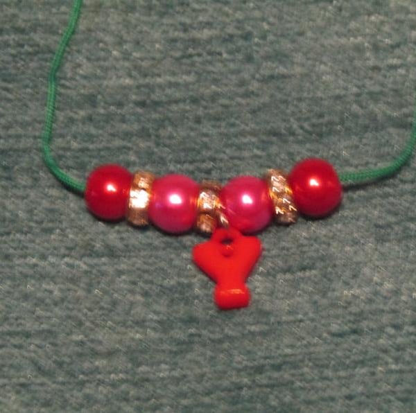 Children's 'Y' Initial Necklace