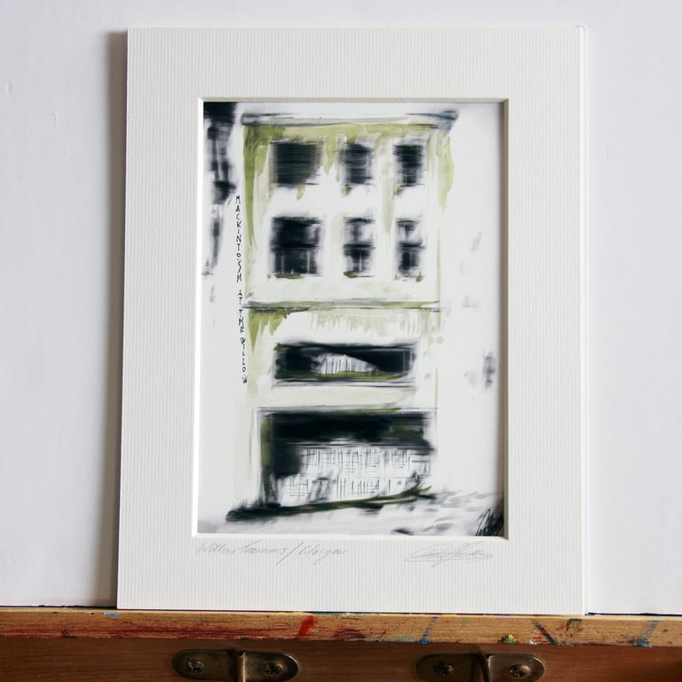 Willow Tea Rooms (2) Glasgow Art print of original artwork