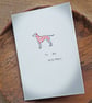 Dalmatian Valentine's Card - READY TO SHIP - Image 3