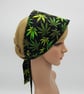 Wide hair scarf for women, nurse hair cover, summer head scarf - Image 3
