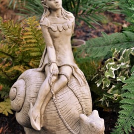 Olivia the Fairy Stone Garden Ornament