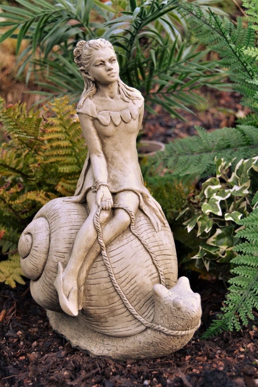 Olivia the Fairy Stone Garden Ornament