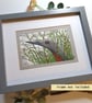 Red-Throated Diver bird portrait.  small bird drawing, original art gift - Image 9