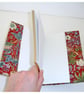 Book Cover A5 Notebook Cover William Morris The Strawberry Thief Birds Red - Image 5