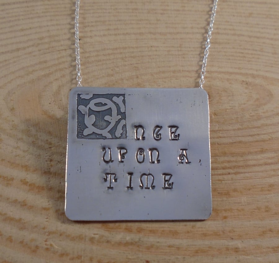Sterling Silver Once Upon A Time Necklace
