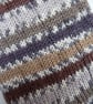 Hand-cranked Knitted Ribbed Wool Socks Size 4 to 5 - Image 3