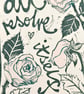 'Grandma's Wise Words' Lino Print - Image 3