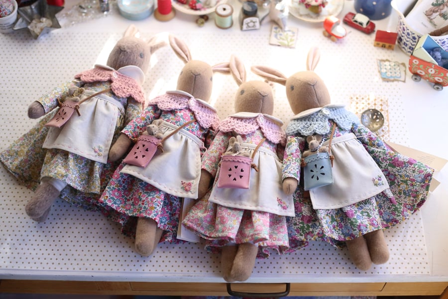 Pre order Heirloom Liberty Bunny 