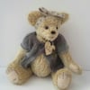 SOLD, RESERVED FOR PAT, Evie, OOAK Mohair Artist Bear.  